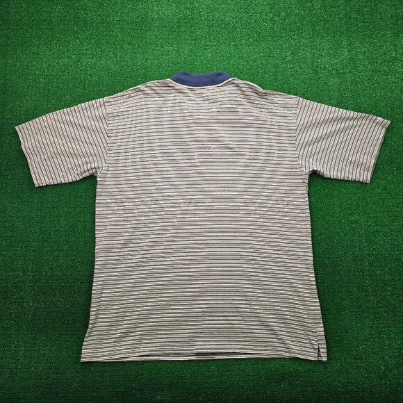 St Louis Rams Polo Shirt Mens 2XL Striped Short Sleeve Vintage NFL Football - Picture 7 of 7